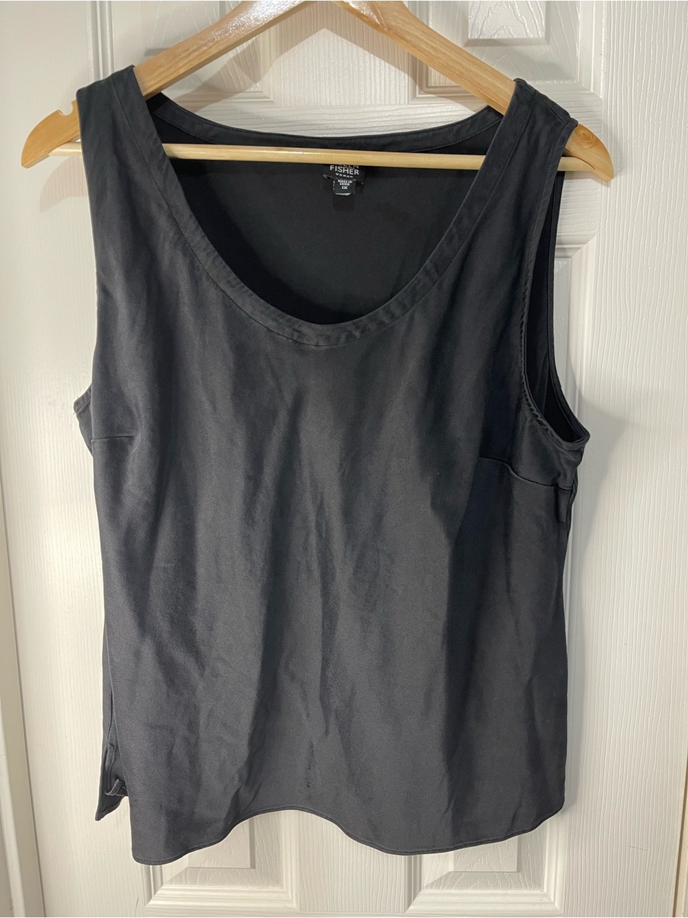 Eileen Fisher 100% Silk Minimalist Capsule Wardrobe Tank Top size 1X